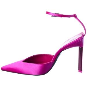 Perrine Pointed Toe Pump Fuchsia 8